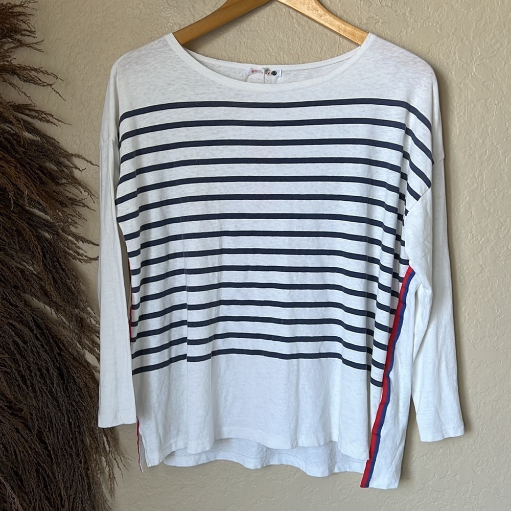 Sundry blue and white striped tee NWT - Picture 4 of 9